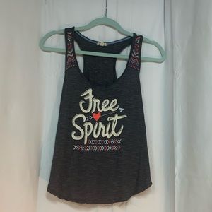5/$40 SALE boho free spirit tank top